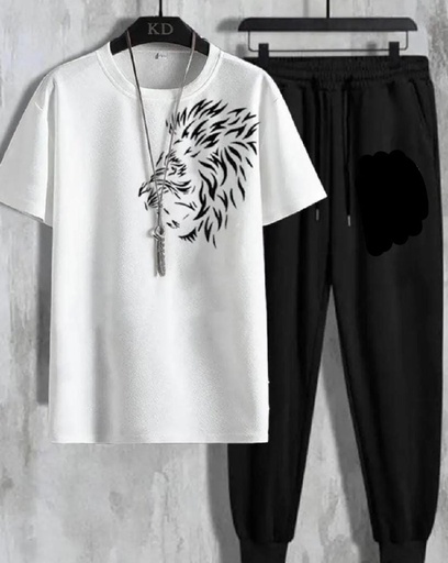 Men's Micro Polyester Printed Shirt And Trouser