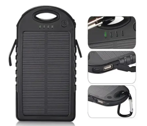 5000mAh Solar Power Bank