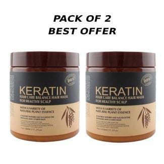 Brazilian Nut Keratin Hair Mask, 500 Ml, Pack Of 2